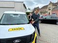 Křest nového vozu „Taxík Maxík“